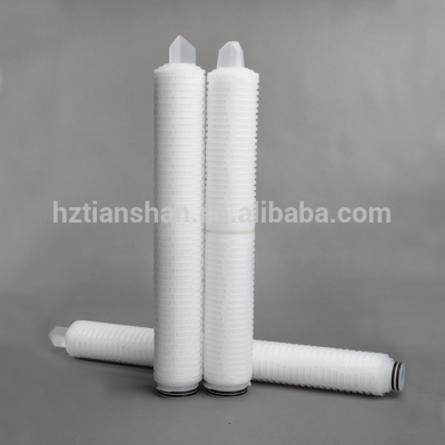 Backwashing Filter Cartridges rated at 10 um absolute for beer Trap Filtration