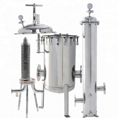 Stainless steel construction (SS304, SS316, SS316L) High Flow Multi Cartridge Filter Housings