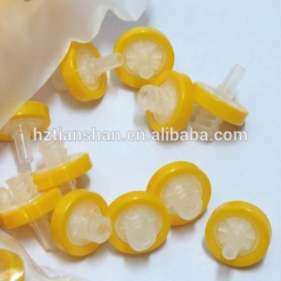 Plastic Sterile 25MM PTFE Medical Syringe Filters