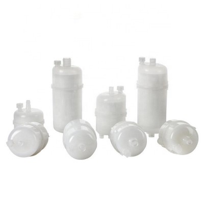 Pharmaceutical grade high quality small flow rate  PES membrane liquid capsule filter for cosmetic raw materials sterilization